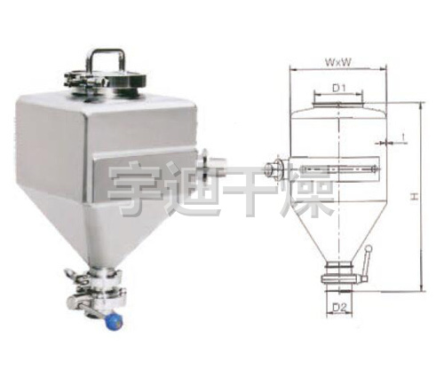 LDS移動式混合料斗